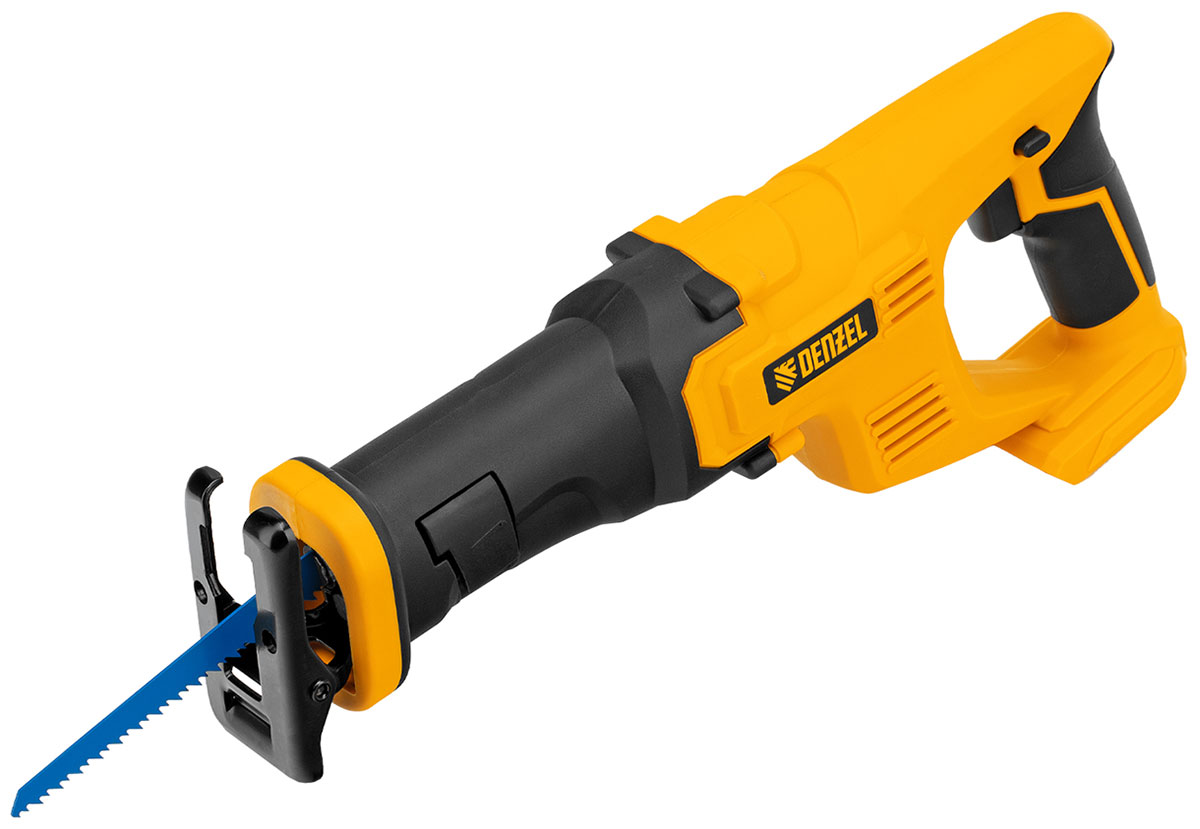 

Пила сабельная аккумуляторная Denzel CRC-115-0, 18В Li-Ion, 28466