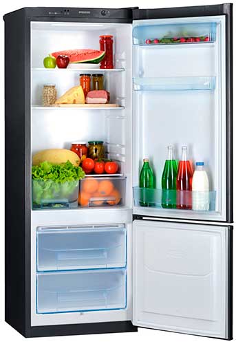 Двухкамерный холодильник Позис RK-102 графитовый