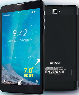 

Планшет Ginzzu