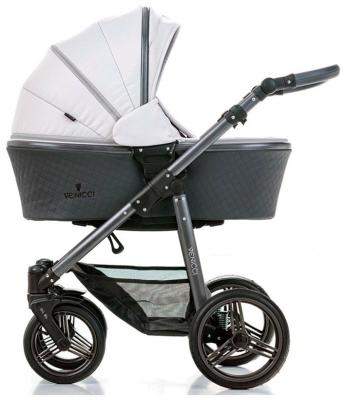 

Коляска Venicci, 2 в 1 Venicci Carbo Light Grey 121015