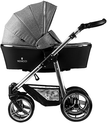 

Коляска Venicci, Silver Denim Grey 019679
