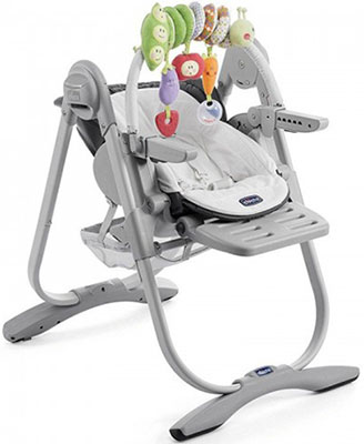 

Вкладыш к стульчику Chicco, Polly Magic (Grey)