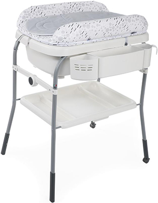 

Пеленальный столик с ванночкой Chicco, Cuddle & Bubble Comfort (Cool Grey)