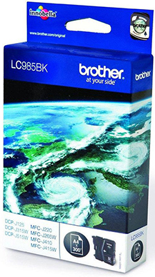 

Картридж Brother, LC 985 BK черный