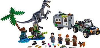 

Конструктор Lego, Поединок с бариониксом: охота за сокровищами 75935