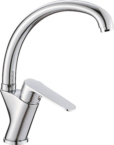 Изображение товара Смеситель для кухни Cron CN523/хром одноручка с поворотным изливом