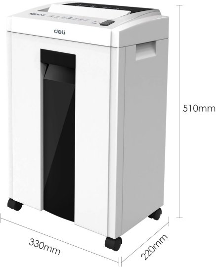 Уничтожитель бумаги шредер Cactus Deli ET051 белый с автоподачей секрP-4 фрагменты 10лист 16лтр 16399₽