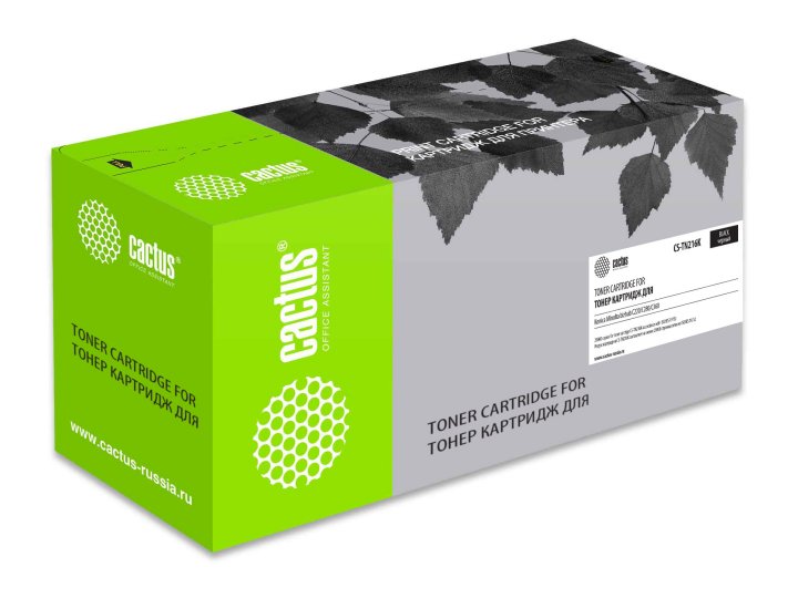

Картридж лазерный Cactus CS-TN216K TN-216K черный (29000стр.) для Konica Minolta bizhub C220/C280/C360