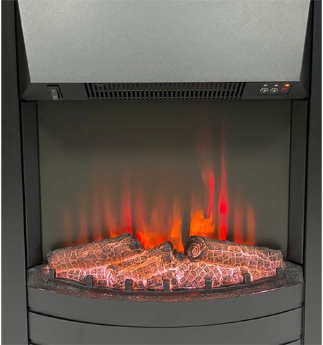 

Каминокомплект Elekam Baltimore с очагом Velar (F2020G2), белый с черным (разборный), Белый/черный