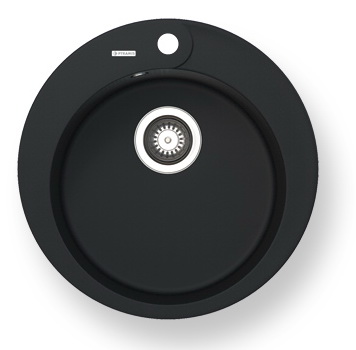 Изображение товара Кухонная мойка Pyramis ALINIA RONDO из искусственного гранита, графит