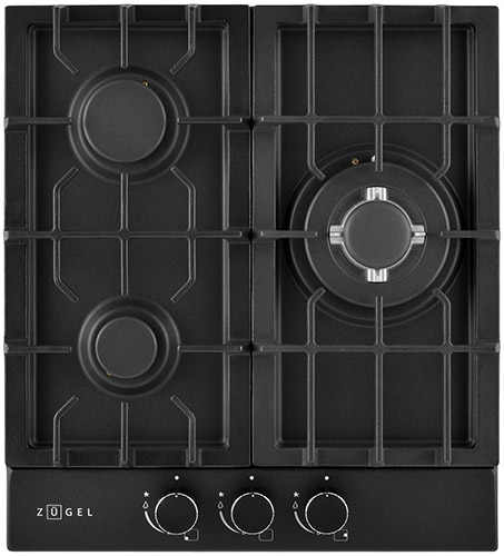 

Газовая варочная панель Zugel ZGH450B, Черный