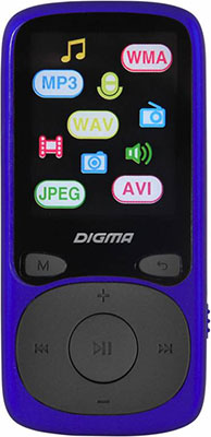 

MP3 плеер Digma, B3 8Gb синий