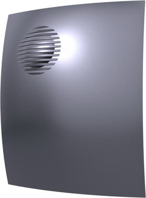 

Вентилятор вытяжной с обратным клапаном DiCiTi, PARUS 4C Dark gray metal