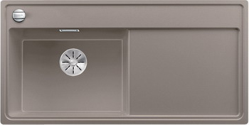 

Кухонная мойка Blanco, ZENAR XL 6S (чаша слева) SILGRANIT серый беж с кл.-авт. InFino 523981