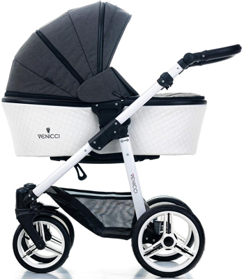 

Коляска Venicci, 2 в 1 Pure Denim Black 121012