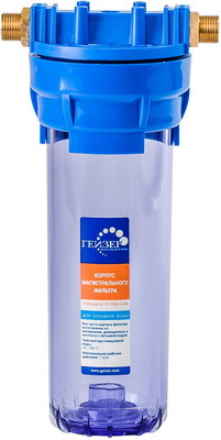 

Сменный модуль для систем фильтрации воды Гейзер 10 SL 3/4" прозрачный (50534)