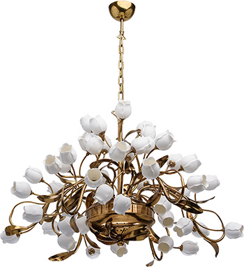 

Люстра подвесная CHIARO, Иоланта 321010151 51*10 W G4 220 V