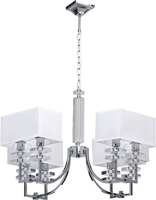 

Люстра подвесная MW-light, Прато 101010608 8*40 W Е14 220 V