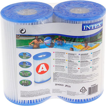

Картридж Intex "А" (Блок из 2 шт.) для фильтр-насосов