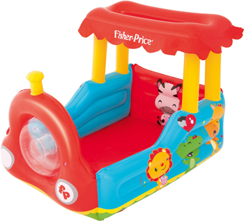 

Игровой центр BestWay, Паровоз с 25 шариками 132х94х89 Fisher Price от 2 лет 93503 BW