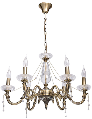 

Люстра подвесная MW-light, Селена 482014206 6*40 W Е14 220 V