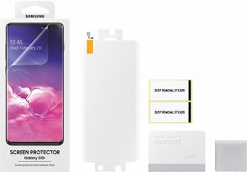 

Пленка защитная Samsung, S 10 Plus (G 975) 2шт. ET-FG 975 CTEGRU