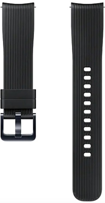 

Ремешок Samsung, Galaxy Watch силикон 42мм black (M) ET-YSU81MBEGRU