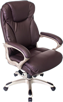 

Кресло Бюрократ, T-9916/BROWN коричневый
