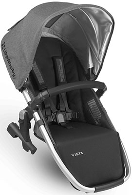 

Дополнительное сиденье UPPAbaby, Vista 2018 JORDAN (black/grey malange) графитово-серый меланж 0918-RBS-EU-JOR