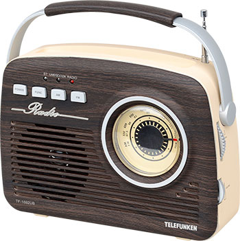 

Радиоприемник Telefunken, TF-1692UB (темное дерево)