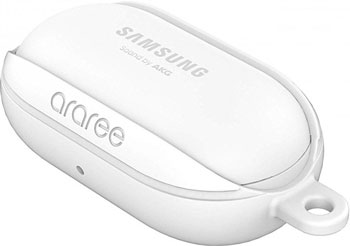 

Силиконовый чехол Samsung araree Bean для Galaxy Buds белый (GP-R170KDFPBRE)