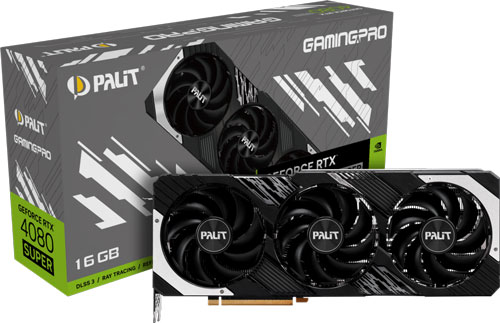 фото Видеокарта palit geforce rtx 4080 super gaming pro (ned408s019t2-1032a)