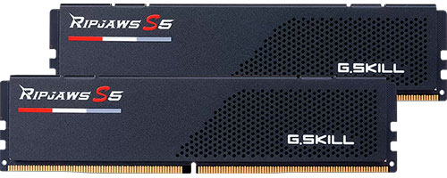 Оперативная память G.Skill DDR5 64GB (2x32GB) 6400MHz RIPJAWS S5 (F5-6400J3239G32GX2-RS 5K)