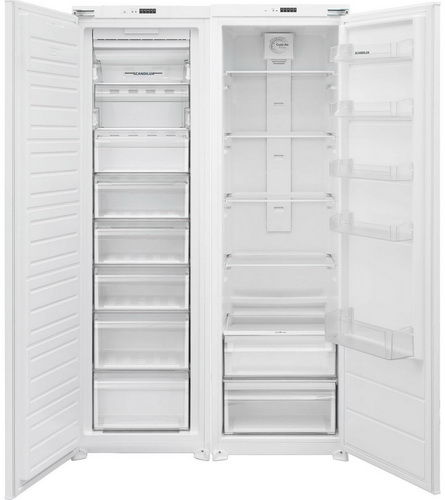 фото Встраиваемый холодильник side by side scandilux sbsbi303ez (rbi303ez+fnbi303e)