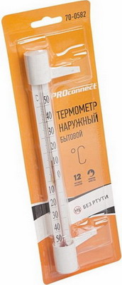 

Термометр Rexant ТБ-202 70-0582, Белый