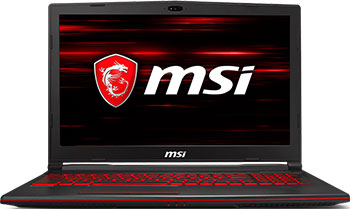 

Ноутбук MSI, GL 63 8RC-467 RU (9S7-16 P 612-467) Black