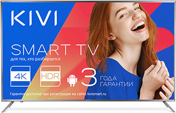 

4K (UHD) телевизор KIVI, 50 UR 50 GR