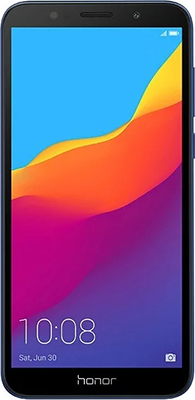 все цены на Смартфон Honor 7A синий онлайн