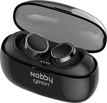 

Вставные наушники Nobby Expert T-110 NBE-BH-50-02 черный с серебром