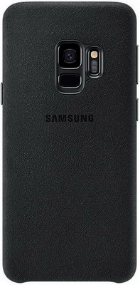 

Чехол (клип-кейс) Samsung, S9 (G 960) Alcantara Cover black EF-XG 960 ABEGRU