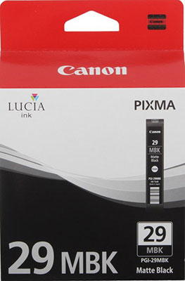 

Картридж Canon, PGI-29 MBK 4868 B 001 Матовый чёрный