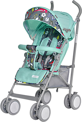 

Коляска-трость Everflo, Dino light blue Е 109 ПП100004120