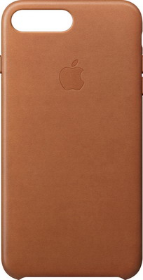 

Чехол (клип-кейс) Apple, eather Case для iPhone 8 Plus/7 Plus цвет (Saddle Brown) золотисто-коричневый MQHK2ZM/A