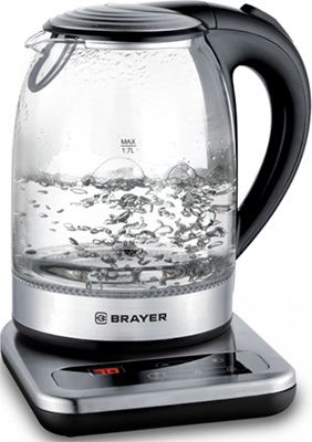 

Чайник электрический Brayer BR1003, Прозрачный