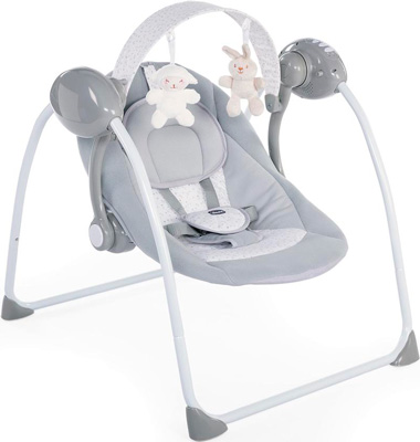 

Качельки Chicco, Swing Relax & Play {Cool Grey} 00079148190000