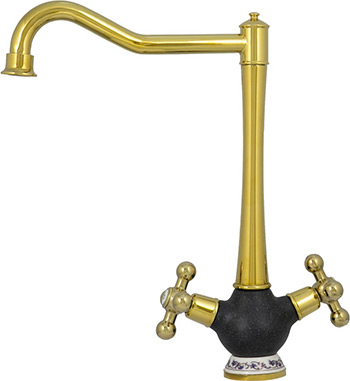 

Кухонный смеситель Zigmund & Shtain 2100 ТЕМН.СКАЛА, Темная скала