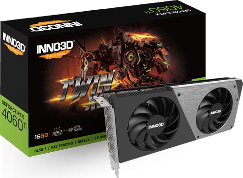 фото Видеокарта inno3d geforce rtx 4060 ti twin x2 16gb (n406t2-16d6-178055n)