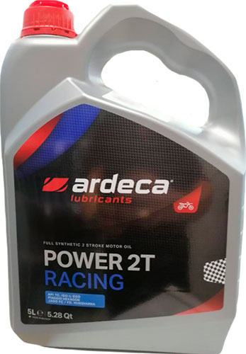 фото Моторное масло ardeca power racing 2t (ua/ru) 5l