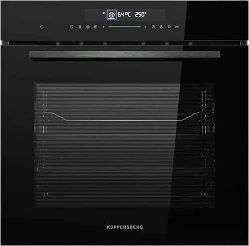 фото Встраиваемый электрический духовой шкаф kuppersberg ht 613 black