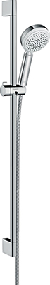 

Душевой гарнитур Hansgrohe Crometta Vario L=900 мм &#216 100 мм. 4 режима 18 л/мин 26 657 400